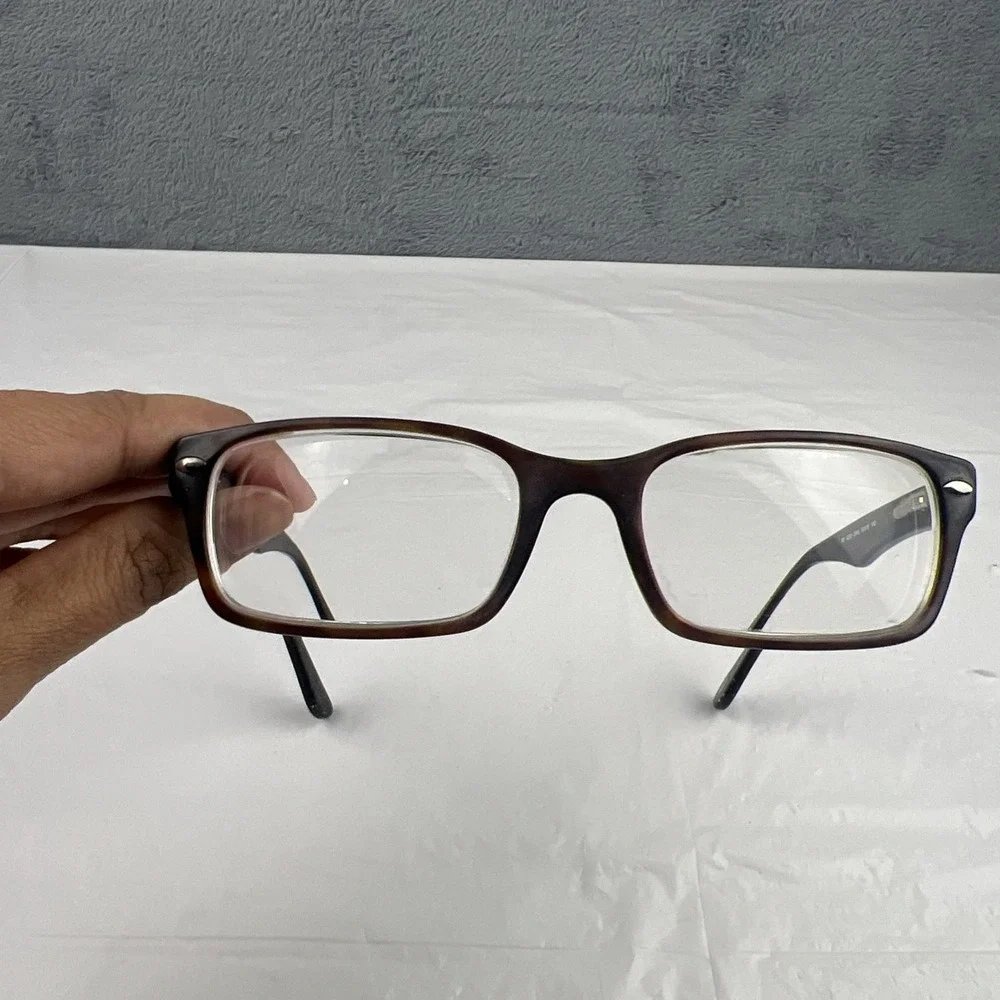 Ray Ban Eyeglasses, Frames Only, RB 5206 2445, 52-18-145, Brown, Tortoise